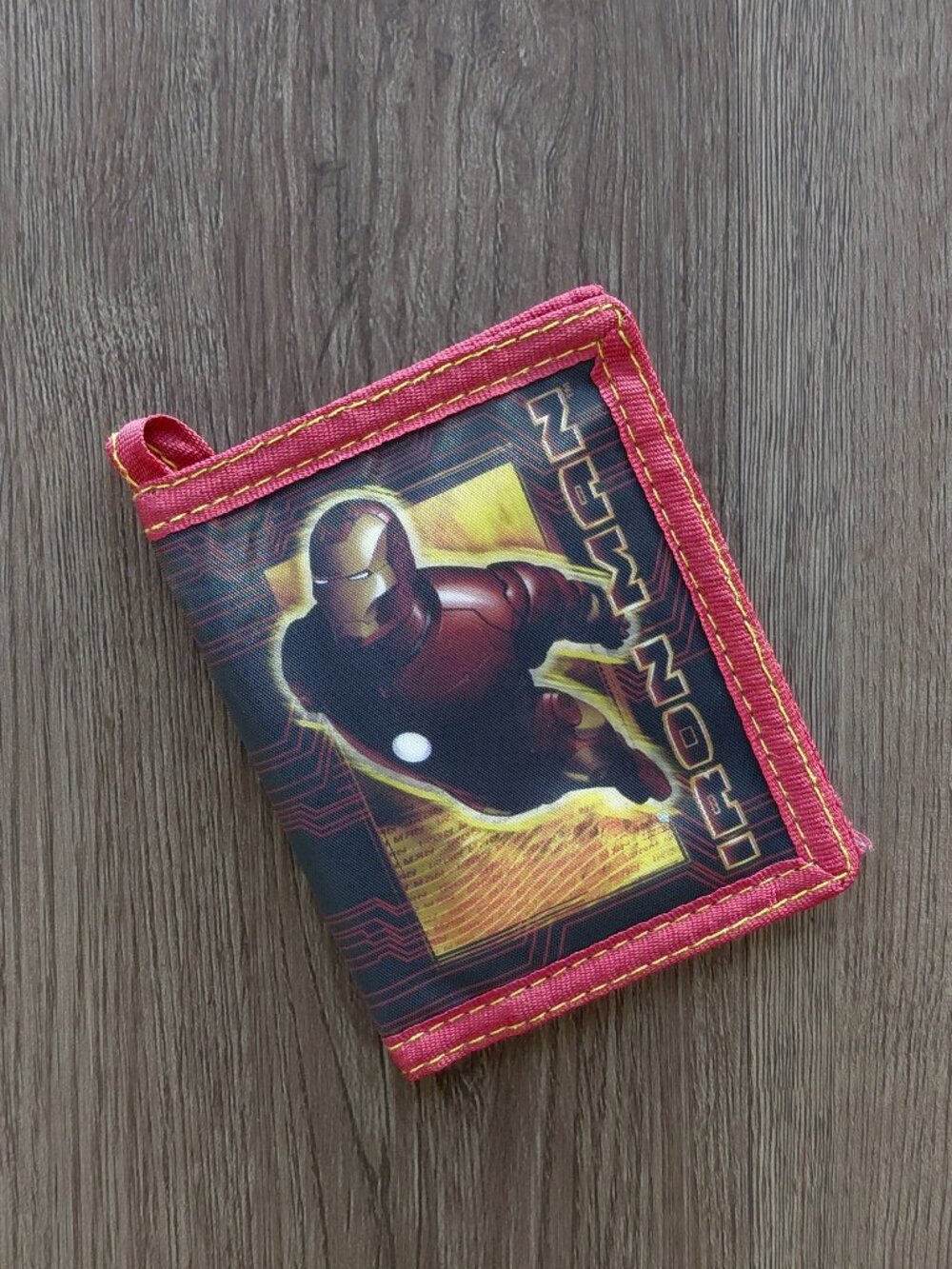 Iron Man Velcro Wallet